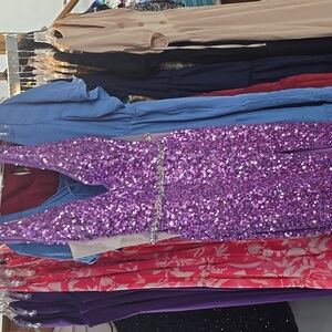 Lilac Purple Prom Dress